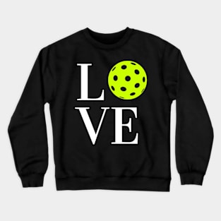 Love Pickleball Crewneck Sweatshirt